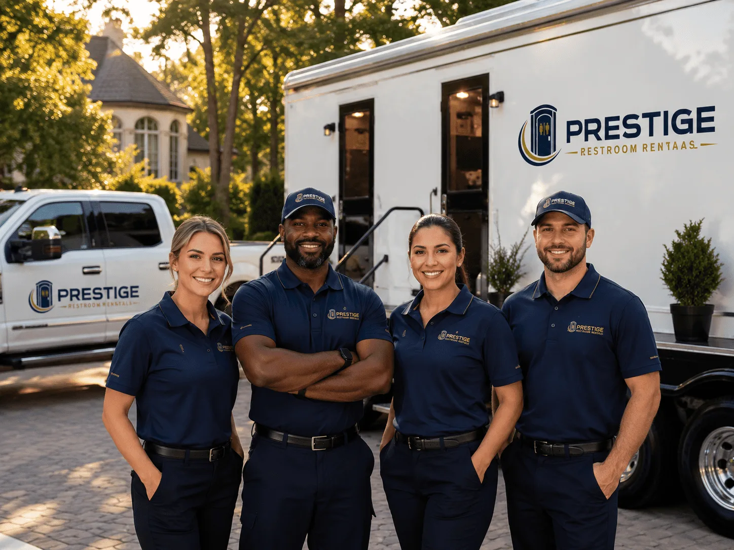Trusted Luxury Portable Restrooms company in Castor, LA